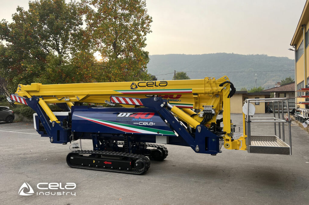 Nacelle élévatrice sur chenilles modèle DT40
