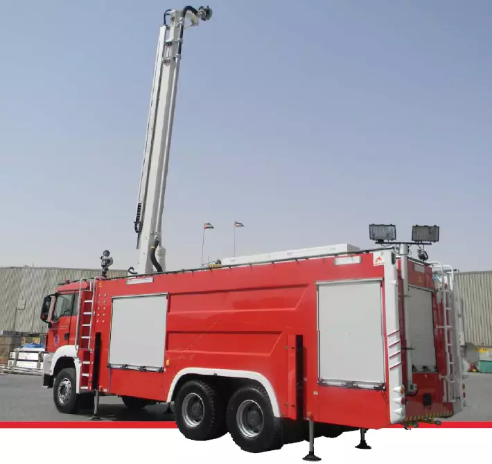 WT 444, une nacelle élévatrice spécial incendie pour aller jusque 44 mètres