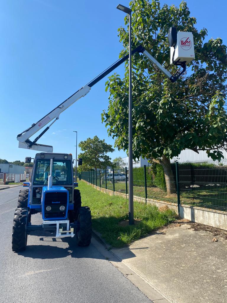 Nacelle sur tracteur agricole FTJ 130